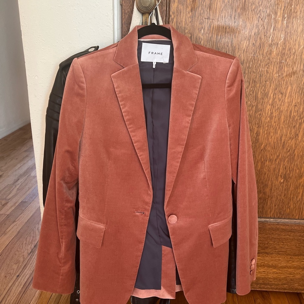 Frame Denim Rust Blazer - Picture 2 of 5